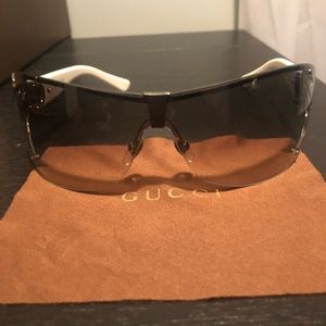 White Gucci Sunglasses